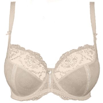 LILLY ROSE UNDERWIRED LOW-NECKED BRA