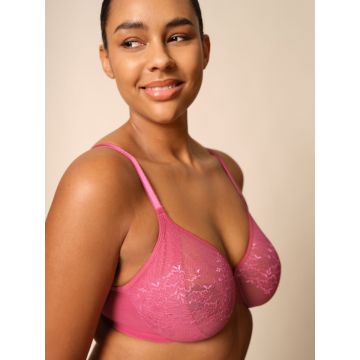 GLOSSIES LACE SHEER BRA KORONKOWY BIUSTONOSZ Z TŁOCZONĄ MISKĄ