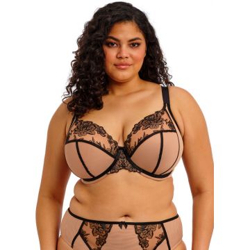 TEAGAN TIULOWY BIUSTONOSZ Z HAFTEM PLUNGE BRA