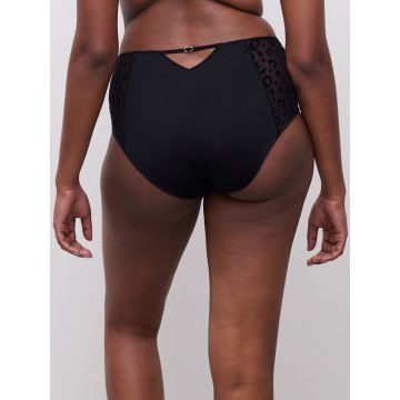 GIRLS WYSOKIE KORONKOWE FIGI Z Z WELUROWYM WZOREM