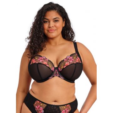 TEAGAN TIULOWY BIUSTONOSZ Z HAFTEM PLUNGE BRA