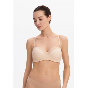 JUST DELIGHT GŁADKI BIUSTONOSZ PUSH-UP Z ODPINANYMI RAMIĄCZKAMI