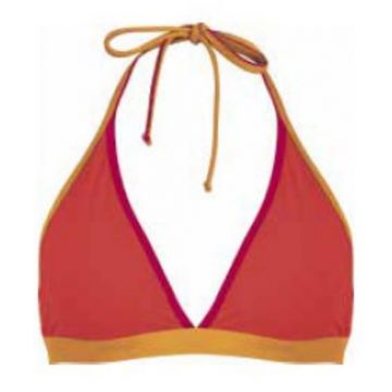 AQUA FRESCA WIĄZANA NA SZYI GÓRA BIKINI Z WYJMOWANYMI WKŁADKAMI