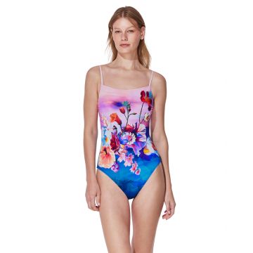 UNDER THE SEA STRÓJ KĄPIELOWY JEDNOCZĘŚCIOWY NA FISZBINACH