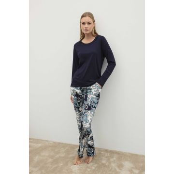 SIEMPREVIVA PIŻAMA 50% TENCEL 50% BAWEŁNA