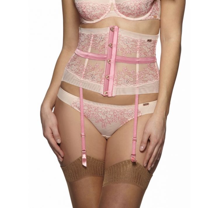 GOSSARD radiance waspie suspender