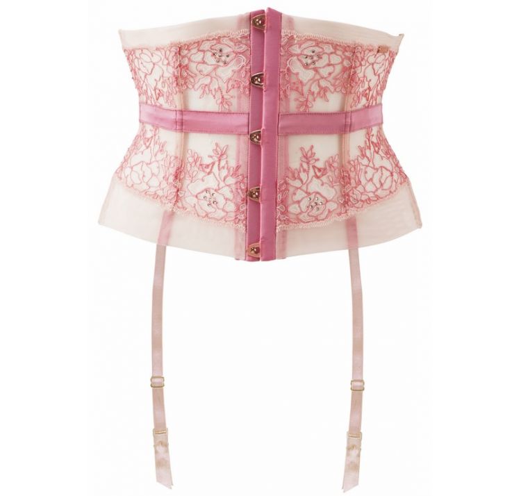 GOSSARD radiance waspie suspender