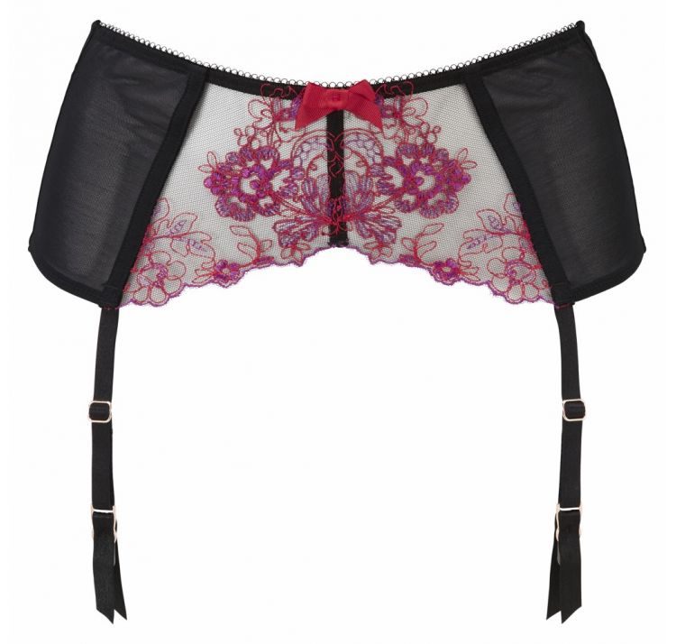 GOSSARD vip passion flower suspender