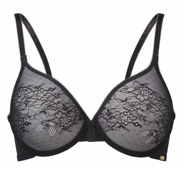 GOSSARD glossies lace sheer bra