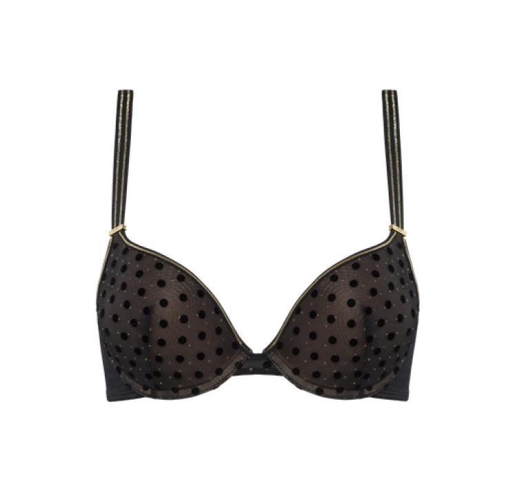 MARLIES DEKKERS petit point padded push up bra
