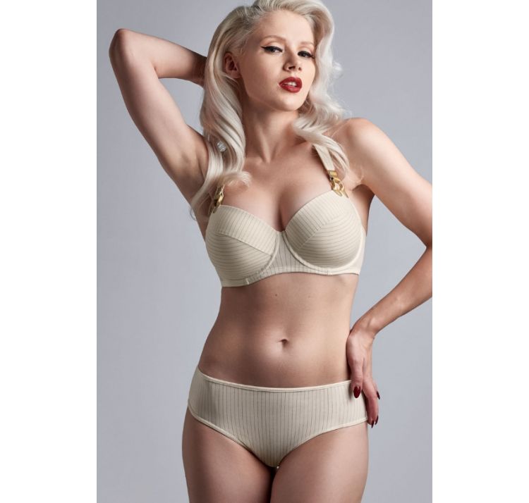 MARLIES DEKKERS gloria wired padded plunge balcony bra