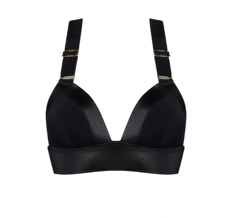 MARLIES DEKKERS cache coeur unwired padded triangle bikini top