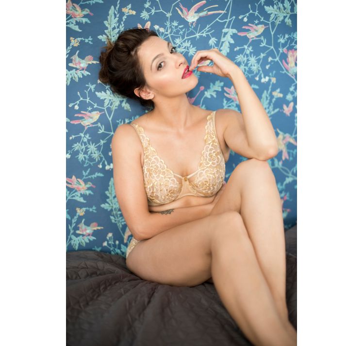 AVOCADO silk gardenia biustonosz