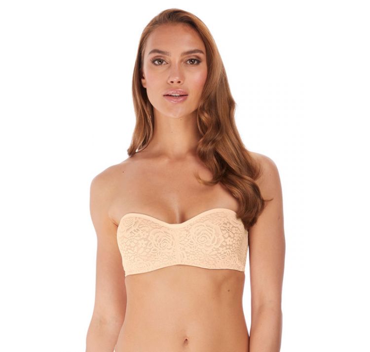 WACOAL halo lace strapless bra