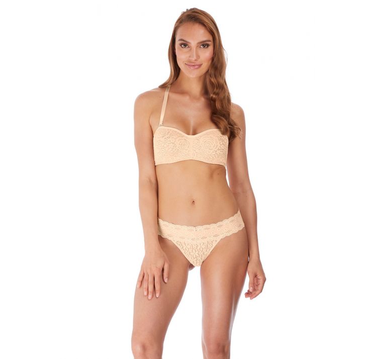 WACOAL halo lace strapless bra