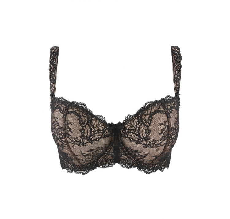 AUBADE PARIS danse des sens comfort biustonosz half cup koronkowy