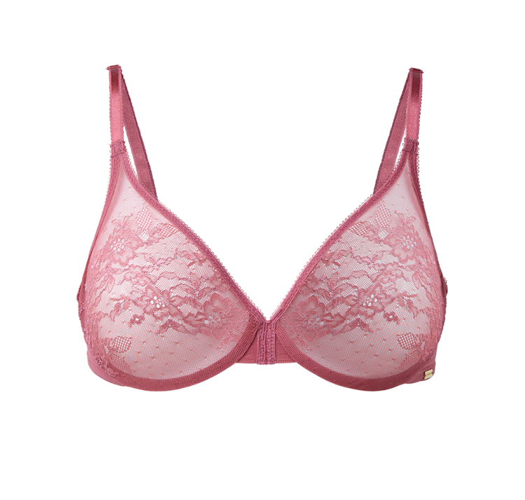 GOSSARD glossies lace sheer bra