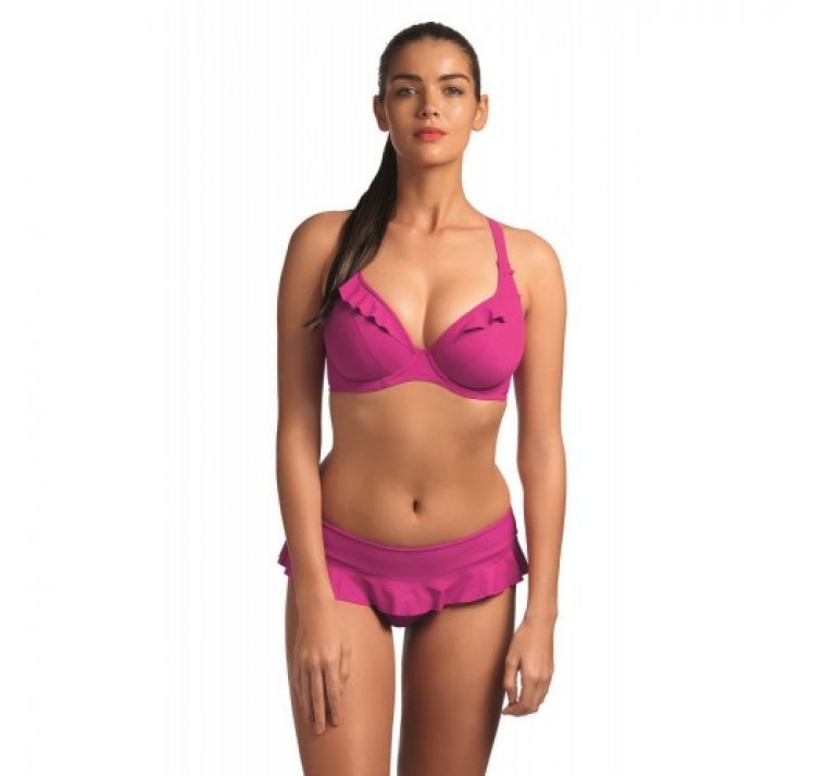 FREYA SWIM in the mix uw banded halter bikini top