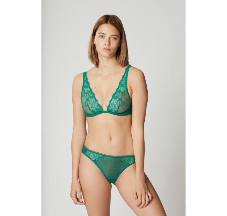 MAISON LEJABY sin underwire triangle bra