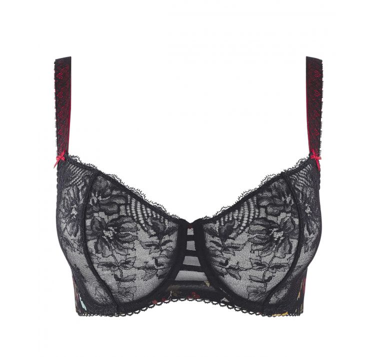 AUBADE PARIS reine des pres comfort half cup bra