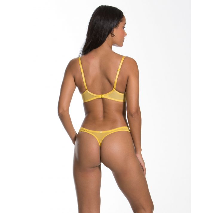 GOSSARD superboost lace padded plunge bra