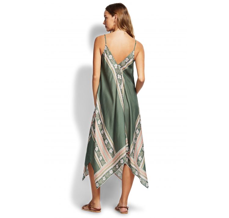 SEAFOLLY balinese retreat scarf dress
