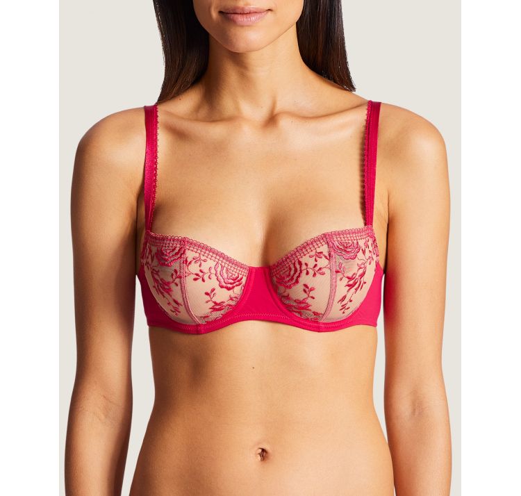 AUBADE PARIS fleur de passion half-cup bra