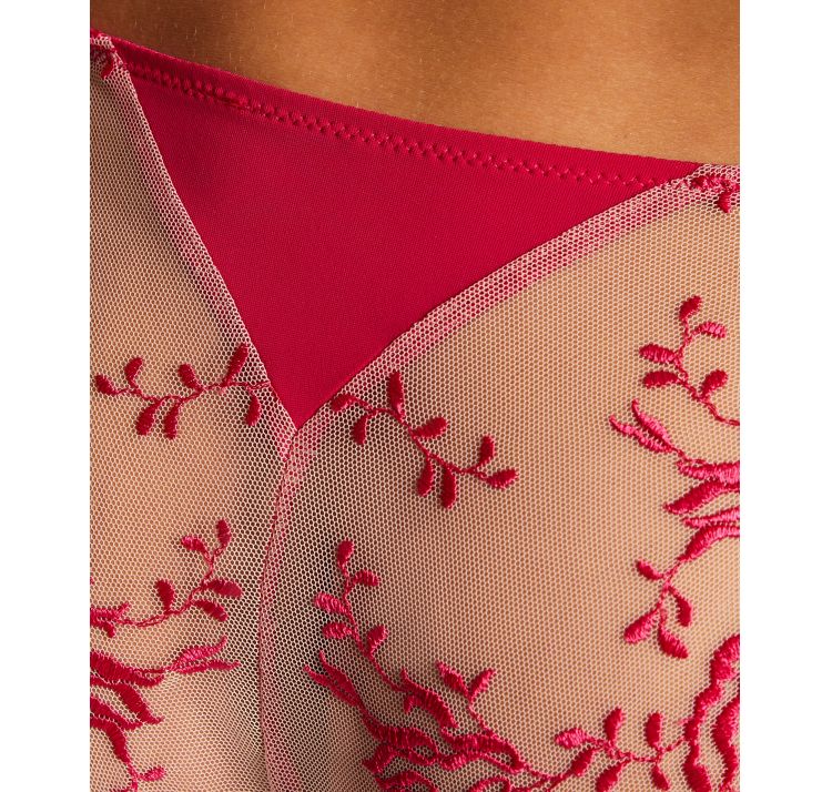 AUBADE PARIS fleur de passion mini coeur brief