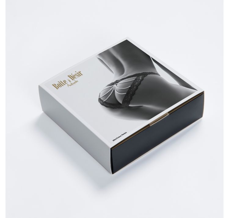 AUBADE PARIS boite a desir mini-coeur perles