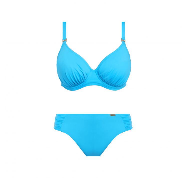 FANTASIE SWIM paradise bay mid rise gathered brief