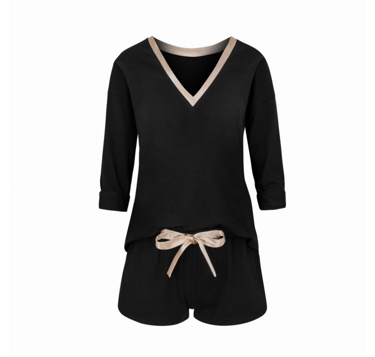 SLEEPLESS IN WARSAW piŻama gold fever