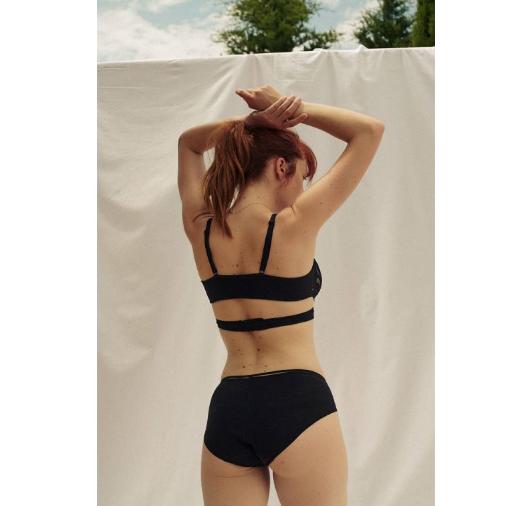 MAISON LEJABY adage soft-cup cross-over bra