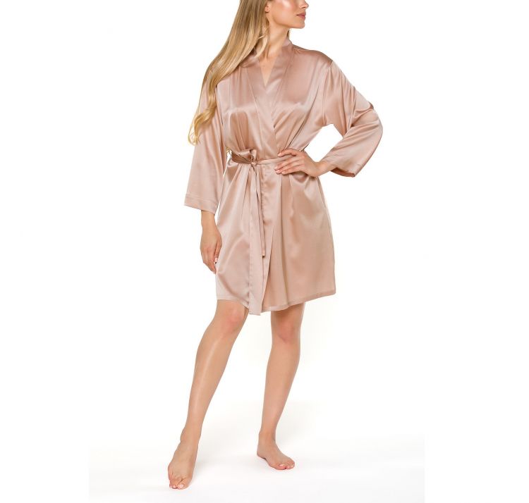 COEMI silk elegance jedwabny szlafrok