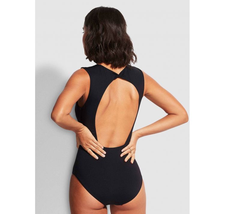 SEAFOLLY v neck maillot