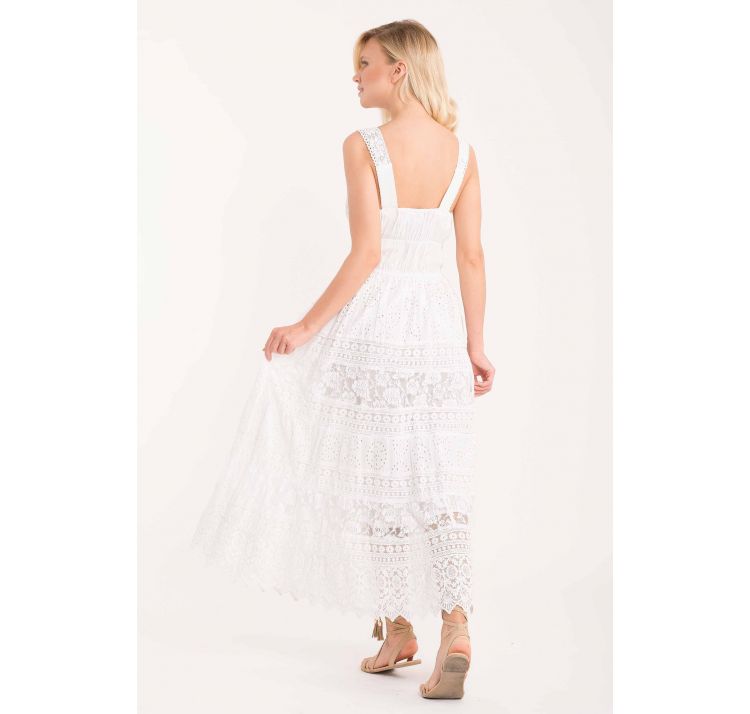 ICONIQUE lia strappy maxi dress