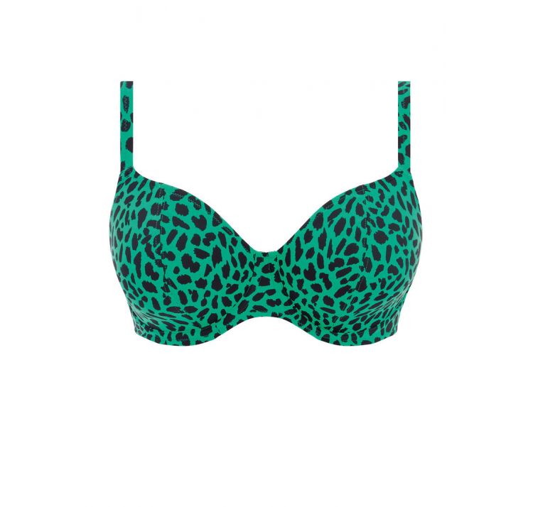 FREYA SWIM zanzibar uw plunge bikini top