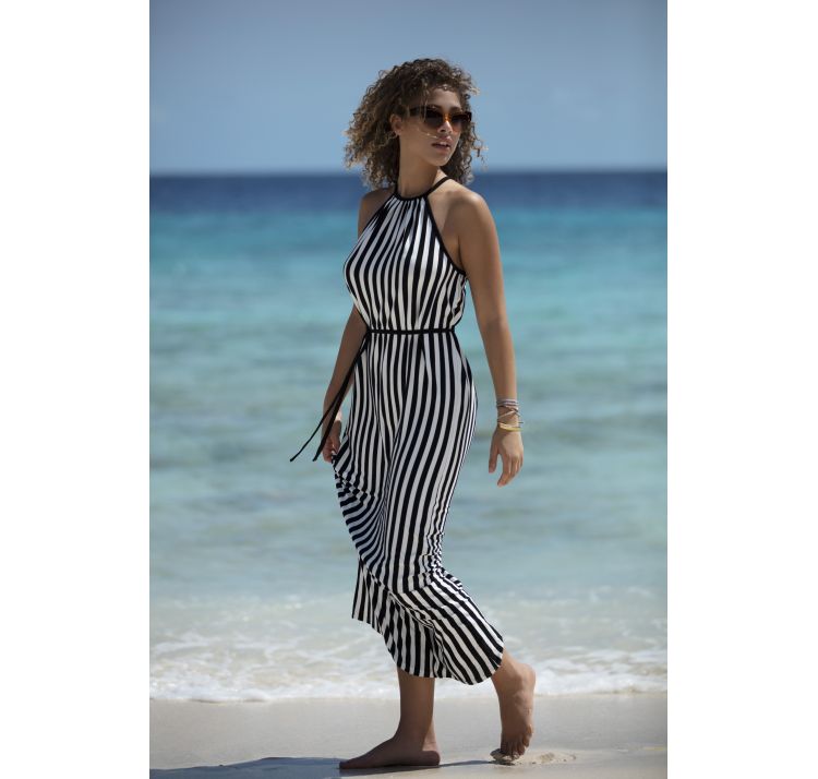 FREYA SWIM beach hut black maxi dress