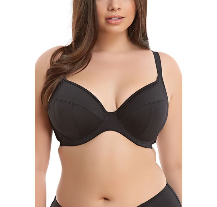 ELOMI SWIM essentials uw plunge bikini top