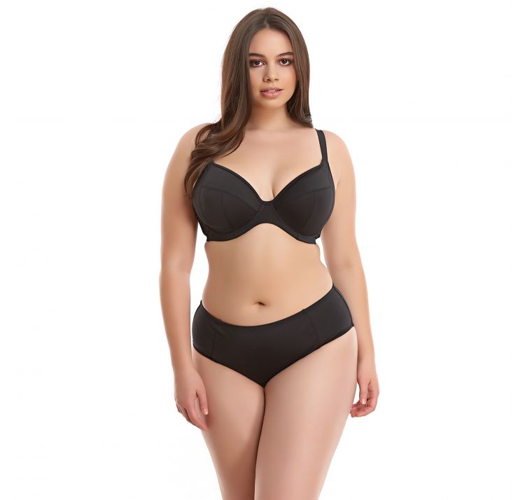 ELOMI SWIM essentials uw plunge bikini top