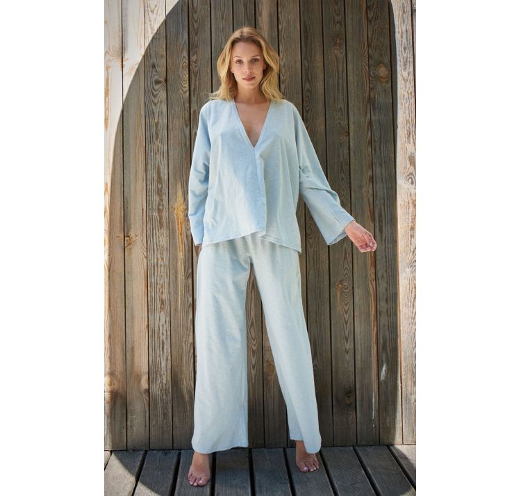 SLEEPLESS IN WARSAW piŻama kimono long