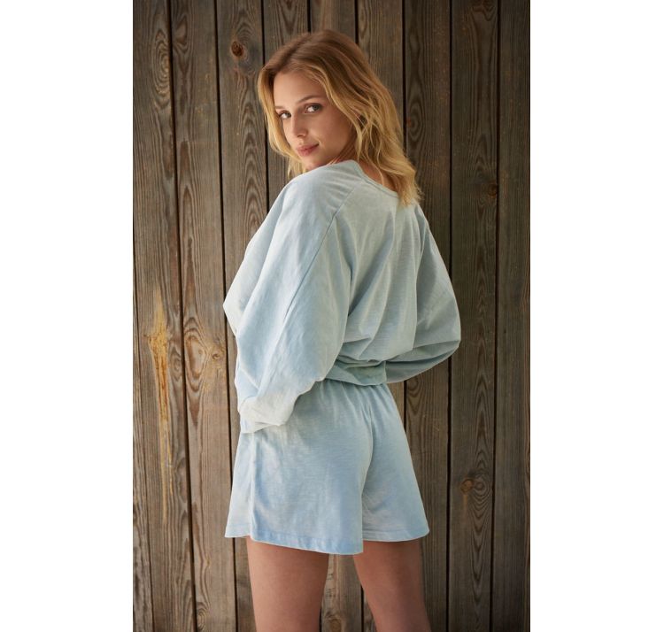 SLEEPLESS IN WARSAW piŻama kimono short