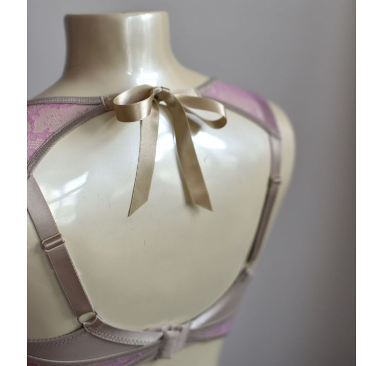 AVOCADO misia macaroon biustonosz z wiĄzaniem