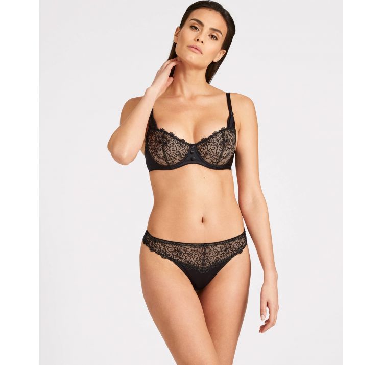 AUBADE PARIS miss karl underwired half-cup bra