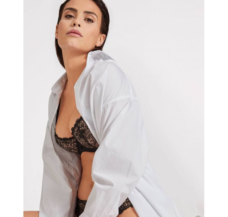 AUBADE PARIS miss karl underwired half-cup bra