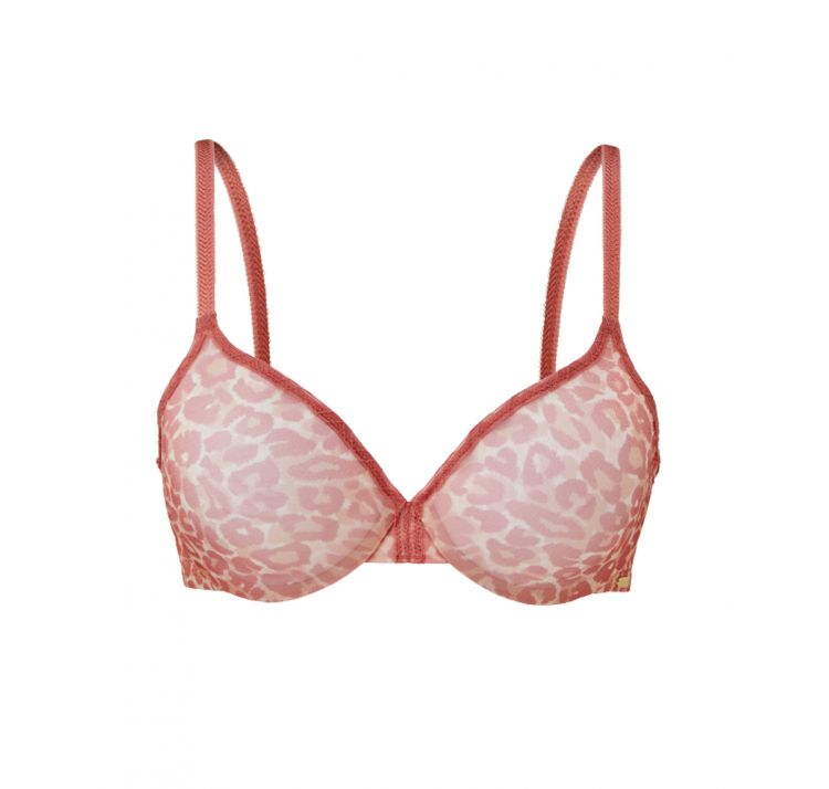 GOSSARD glossies animal sheer bra