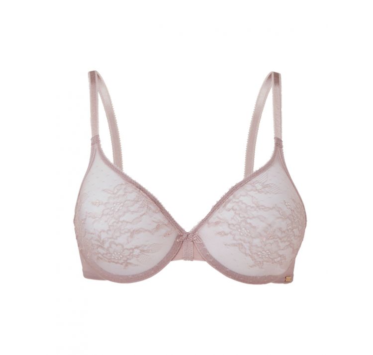 GOSSARD glossies lace sheer bra
