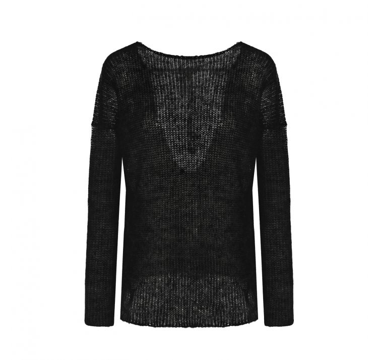 YOU BY TOKARSKA sweter mgŁa bez plecÓw