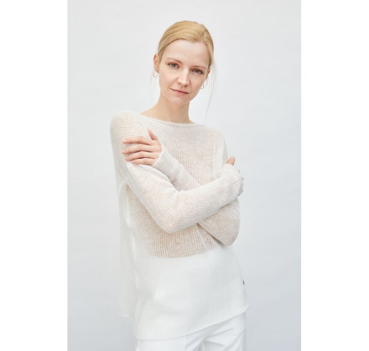 YOU BY TOKARSKA sweter mgŁa bez plecÓw