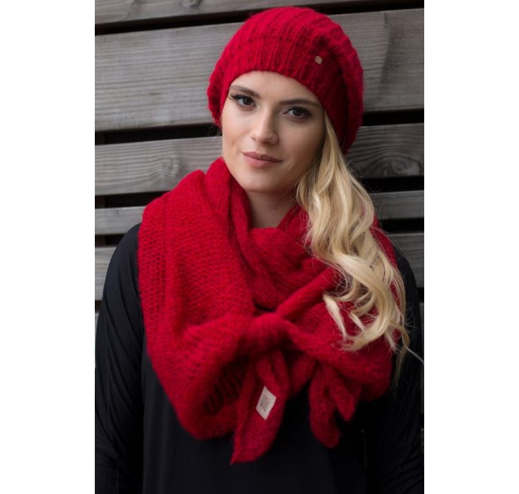 YOU BY TOKARSKA miĘkka czapka ze ŚciĄgaczem