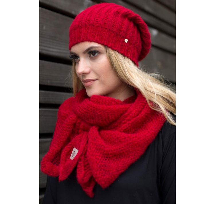 YOU BY TOKARSKA miĘkka czapka ze ŚciĄgaczem